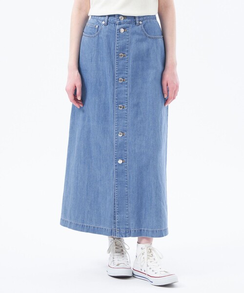 MACKINTOSH PHILOSOPHY デニムスカート コットンリネンデニム