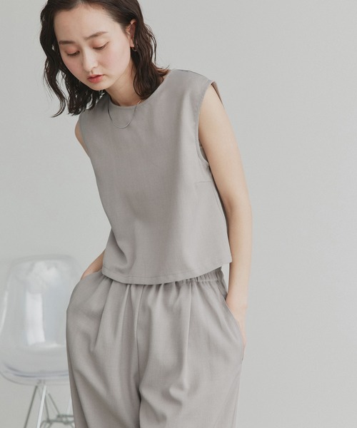 ad thie（アドティエ） セットアップ ノースリーブ トップス ロング