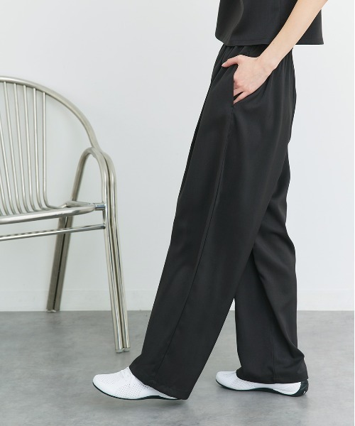 セットアップ ノースリーブ トップス ロングパンツ エレガント レディース セットアップ ノースリーブ パンツセット エレガント
