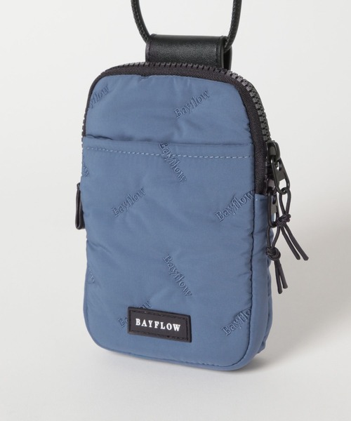 期間限定お値下げ★！BAYFLOW オルデガ柄　ショルダー　バッグ BAYFLOW ペットボトルがタテに入る！ LOGO SHOULDER BAG BOOK