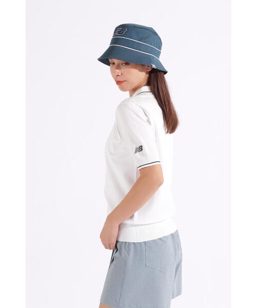 ニット セーター 「new balance golf」ハーフスリーブ ニット ポロシャツ (WOMENS) レディース New Balance Golf ニット セーター 「new balance golf」ハーフ