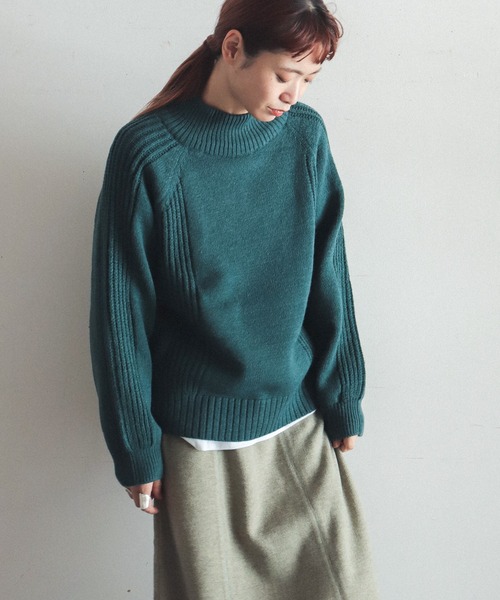 「FIL DE FER」 長袖ニット FREE ベージュ レディース_画像5