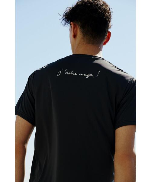 tシャツ agnes b. x arena 半袖 Tシャツ（ユニセックス） レディース メンズ agnes b. tシャツ x arena 半袖 Tシャツ（ユニセックス