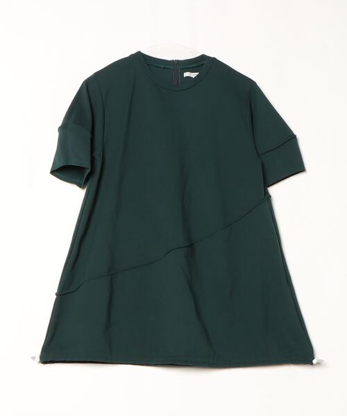 「UN3D.」 半袖Tシャツ 38 グリーン レディース