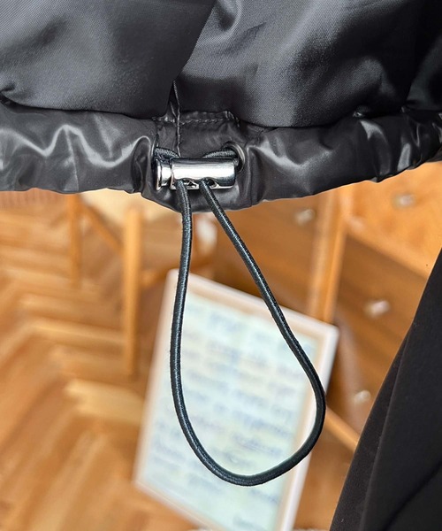 「moment+」 ブルゾン L シルバー レディース_画像4