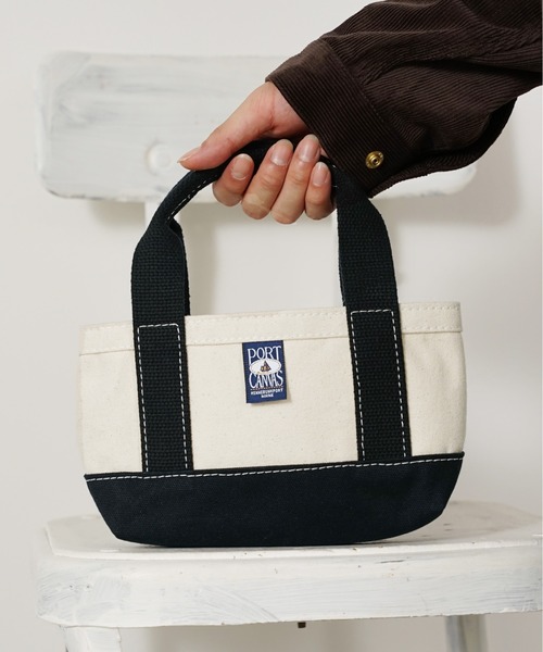 PORT CANVAS トートバッグ CANVAS/ポートキャンバス mini TOTE