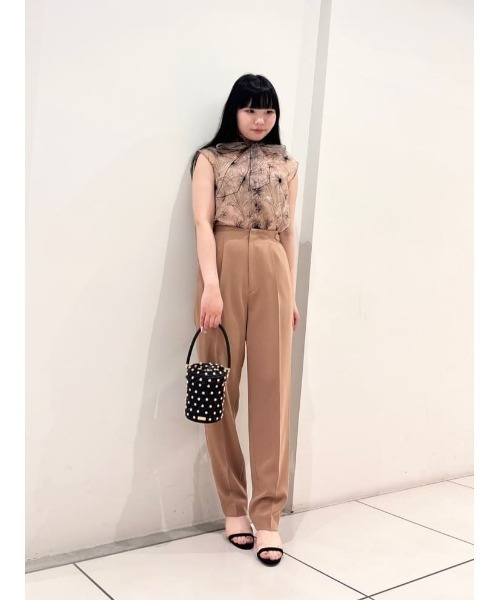 【24年購入】LOULOU WILLOUGHBY【定価:29,700円】パンツ LOULOU WILLOUGHBY パンツ 「LOULOU WILLOUGHBY」ハイバック