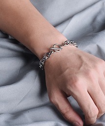 Blanc de Blue ブレスレット シンプルマンテルチェーンブレスレット