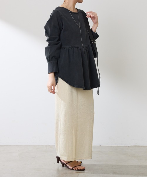 COLLAGE GALLARDAGALANTE スカート COLLAGE GALLARDAGALANTE スカート ツヤカットタイトスカート