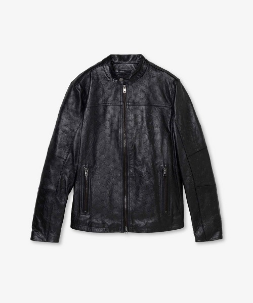 MICHAEL KORS 革ジャン ライダース レザー レーサー - MK