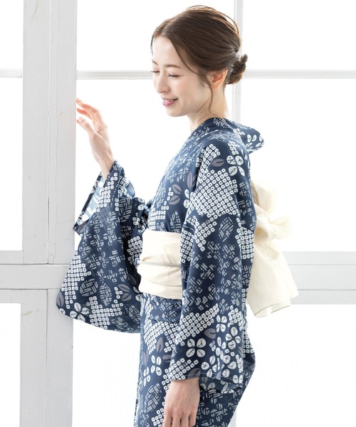早い者勝ち！完売品！【floro by SOUBIEN】セパレート浴衣3点セット SOUBIEN 浴衣 セット レディース セパレート浴衣 二部式 夏 浴衣