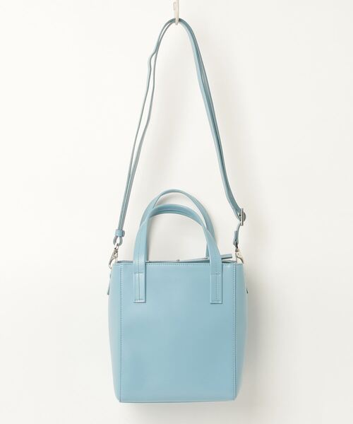 vasic ラウンドバッグ 2way ショルダー VASIC 「VASIC」 2WAYバッグ - ブルー レディース : ZOZOTOWN