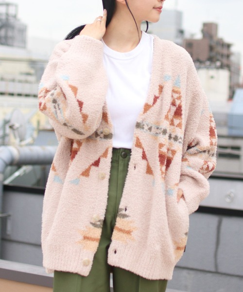 PENDLETON ペンドルトン カーディガン L PENDLETON 「PENDLETON」 ニットカーディガン L アイボリー