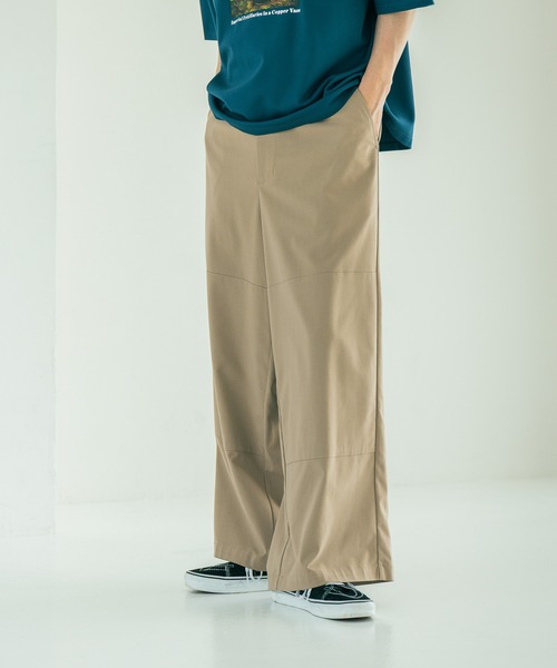 LAKOLE（ラコレ） パンツ ダブルニーワイドパンツ / 572112 メンズ