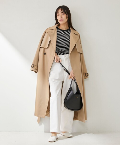 「Aresense」 チノパンツ 38 オリーブ レディース
