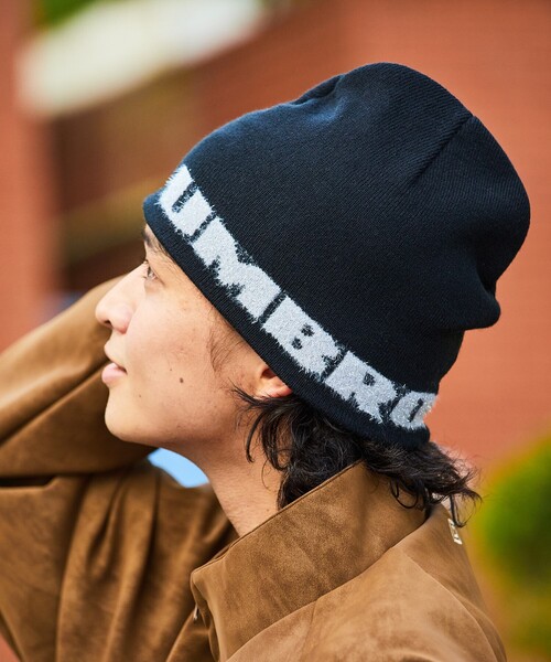 FREAK'S STORE ニット帽 ニットキャップ UMBRO × STORE/アンブロ