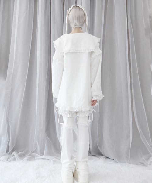 mmy様 ブラウス 38クリーム Whinny ブラウス シャツ Whinny/年中無休お姫様ミ レディース