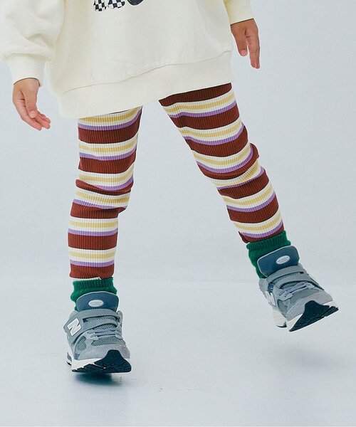 パンツ 「リンク/ジュニア対応」イロチ買いしたいリブレギンスパンツ キッズ 子供服 男の子 女の子 | p.premier | 02