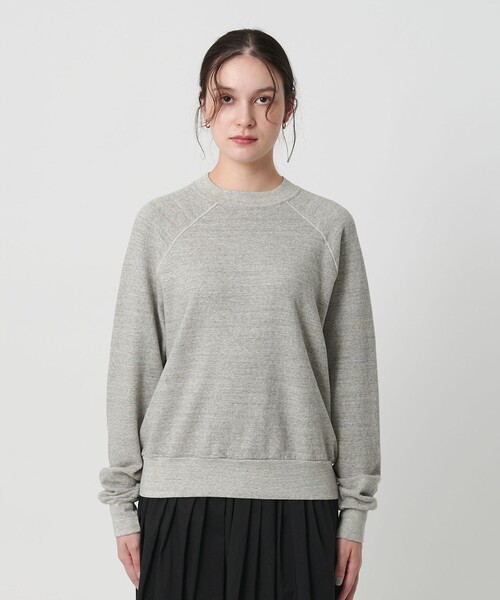 BEAUTY&YOUTH コットン ラグランスリーブ スウェットプルオーバー BEAUTY＆YOUTH UNITED ARROWS トレーナー スウェット コットン