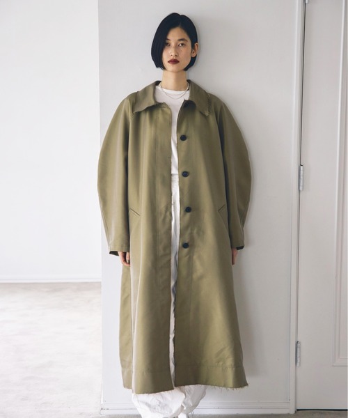 TODAYFUL ステンカラーコート TODAYFUL 「TODAYFUL」 ステンカラーコート 38inch オリーブ