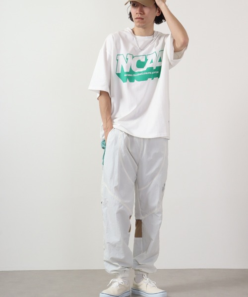 「NCAA」 半袖Tシャツ X-LARGE ターコイズブルー メンズ_画像8