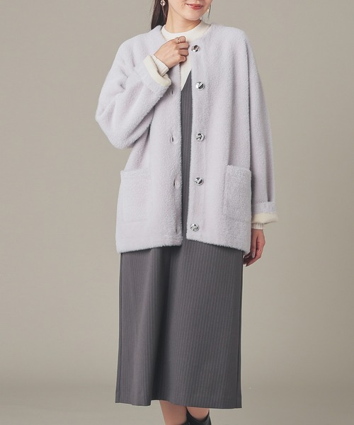 GLACIER lusso（グラシアルッソ） ジャンパースカート Vネック