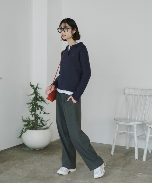 U.S. POLO ASSN.（ユーエスポロアッスン） ニット セーター モヘア風