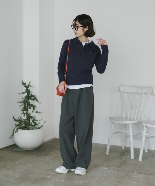 U.S. POLO ASSN.（ユーエスポロアッスン） ニット セーター モヘア風