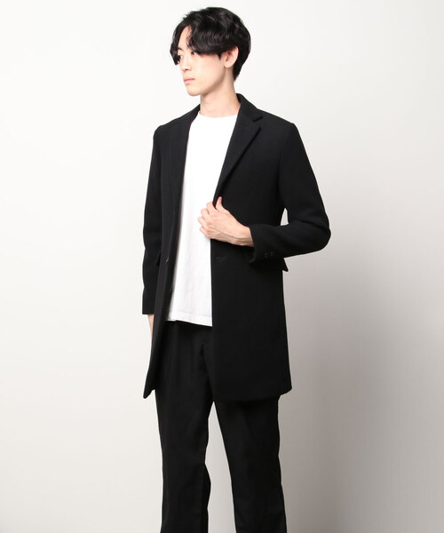 BEAUTY＆YOUTH UNITED ARROWS チェスターコート M ブラック メンズ