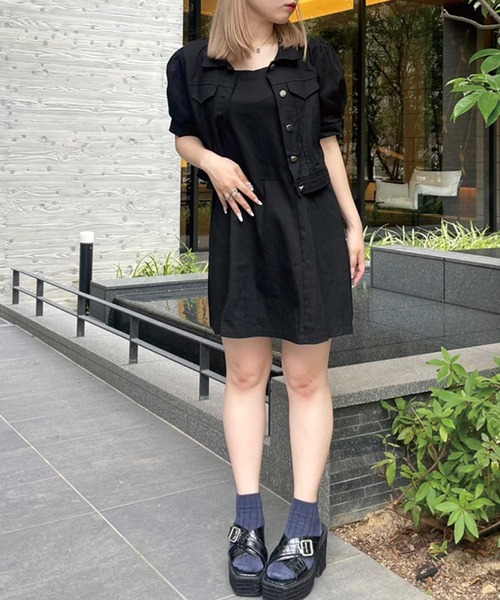 「SPIGA」 セットアップ FREE ブラック レディース_画像5