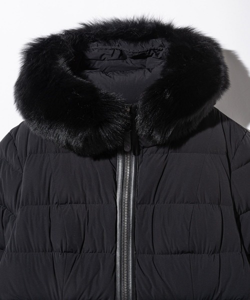 Mackage レディース　ダウンジャケット　ブラック Mackage ダウンコート ダウンジャケット レディース : ZOZOTOWN Yahoo