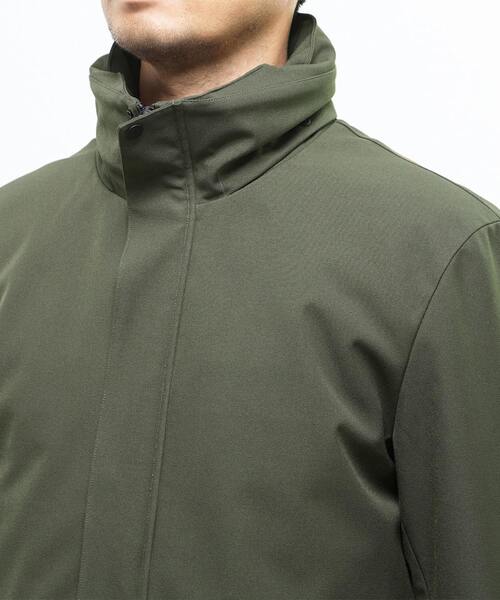 MEN'S MELROSE ブルゾン アウター ボンディングツイルスタンドカラー