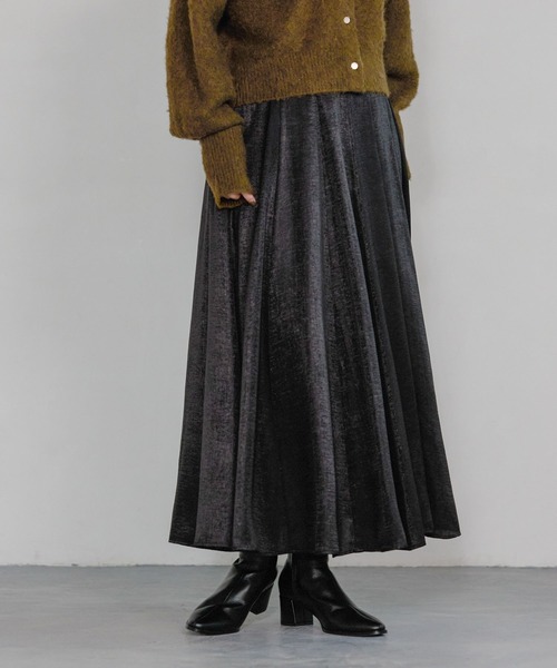 A part by（アパートバイ） スカート ハクプリントキリカエフレア