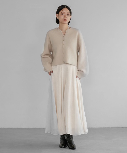 A part by（アパートバイ） スカート ハクプリントキリカエフレア