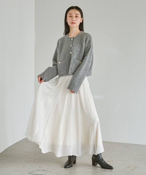 a part by ハクプリントキリカエフレアスカート A part by｜ハクプリントキリカエフレアスカート | Rakuten Fashion