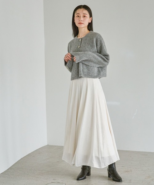 A part by（アパートバイ） スカート ハクプリントキリカエフレア