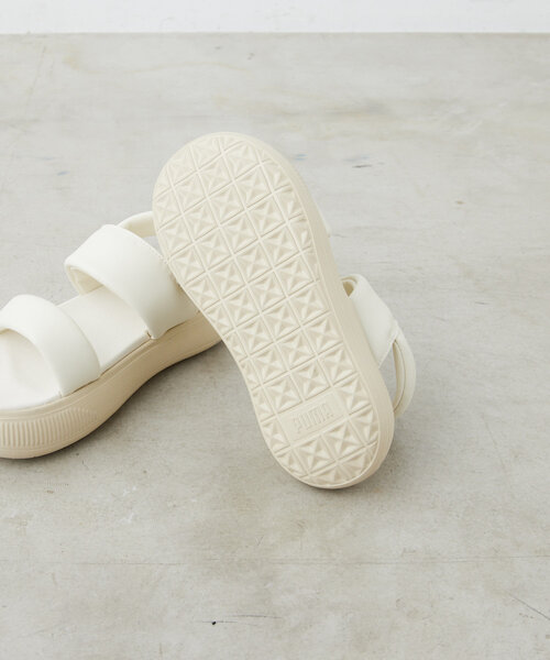 「ear PAPILLONNER」 フラットサンダル 23cm ブラック レディース_画像8