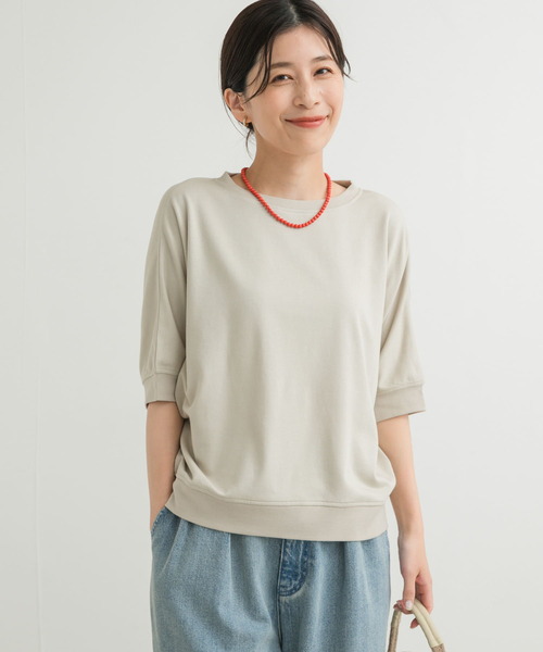 「URBAN RESEARCH DOORS」 スウェットカットソー MEDIUM グレー レディース_画像9