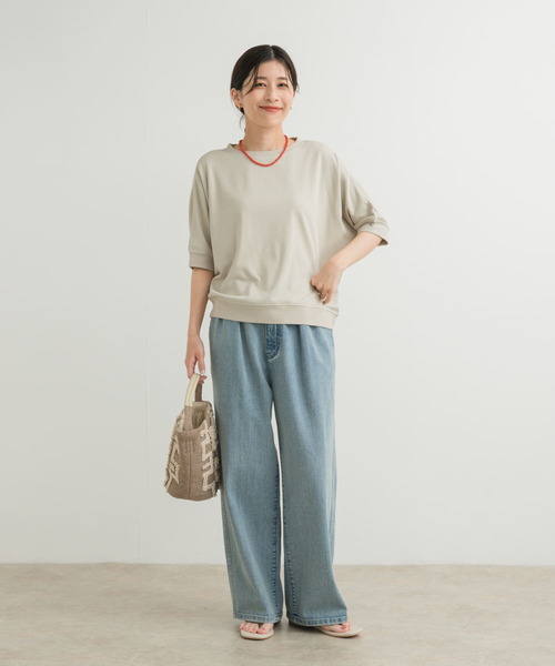 「URBAN RESEARCH DOORS」 スウェットカットソー MEDIUM グレー レディース_画像10