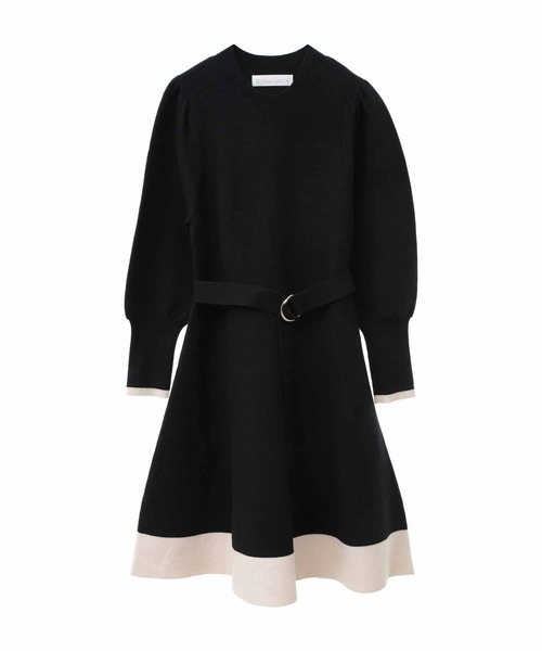 「31 Sons de mode」 ニットワンピース フリー ブラウン系その他 レディース_画像3