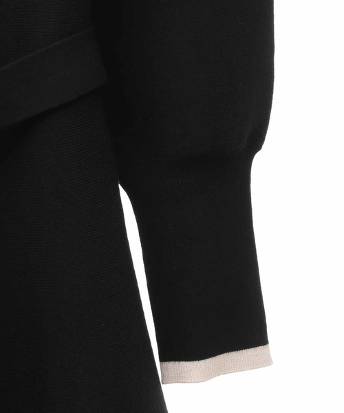 「31 Sons de mode」 ニットワンピース フリー ブラウン系その他 レディース_画像5