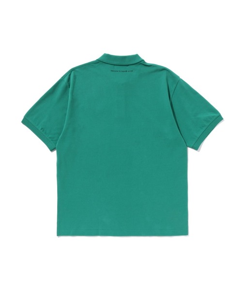 「A BATHING APE」 半袖ポロシャツ X-LARGE ホワイト メンズの画像