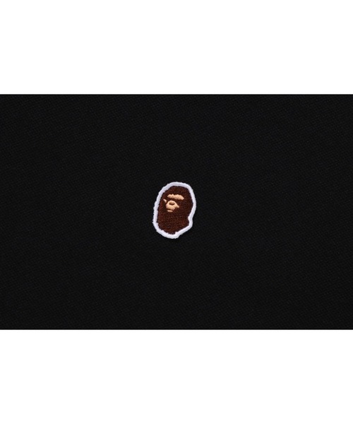 「A BATHING APE」 半袖ポロシャツ X-LARGE ホワイト メンズの画像