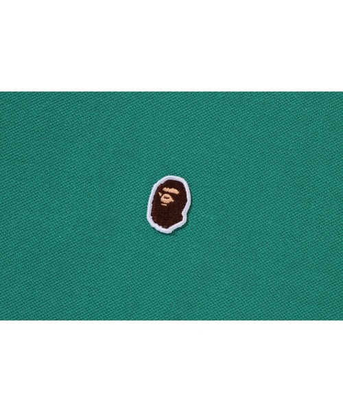 「A BATHING APE」 半袖ポロシャツ X-LARGE ホワイト メンズの画像