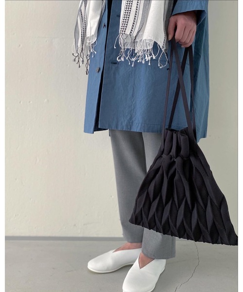 Plantation（プランテーション） ステンカラーコート M size ブルー