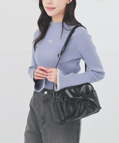 Honeys（ハニーズ） ショルダーバッグ バッグ ハートミラーリボン