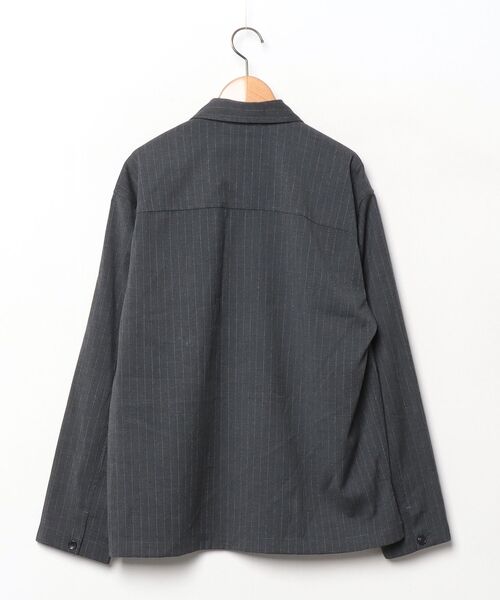 「417 EDIFICE」 長袖シャツ LARGE グレー メンズ_画像2