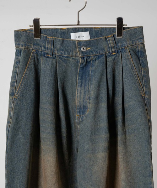 「soerte」 デニムパンツ 0 ブルー系その他 メンズ_画像7