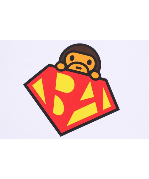 A BATHING APE（アベイシングエイプ） tシャツ HERO BABY MILO TEE