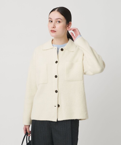 BEAUTY＆YOUTH UNITED ARROWS カーディガン チャイニーズラクーン